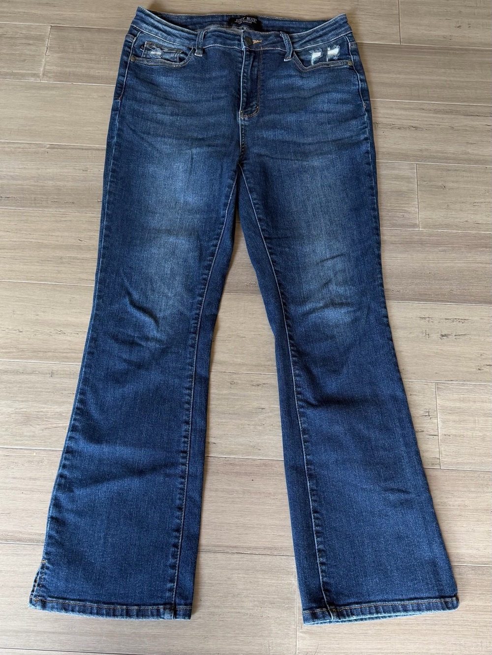 Judy Blue Deep Indigo Flare Jeans